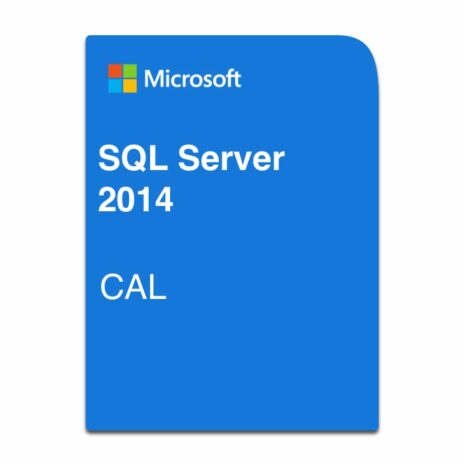 Caja de licencia de SQL server 2014 cal