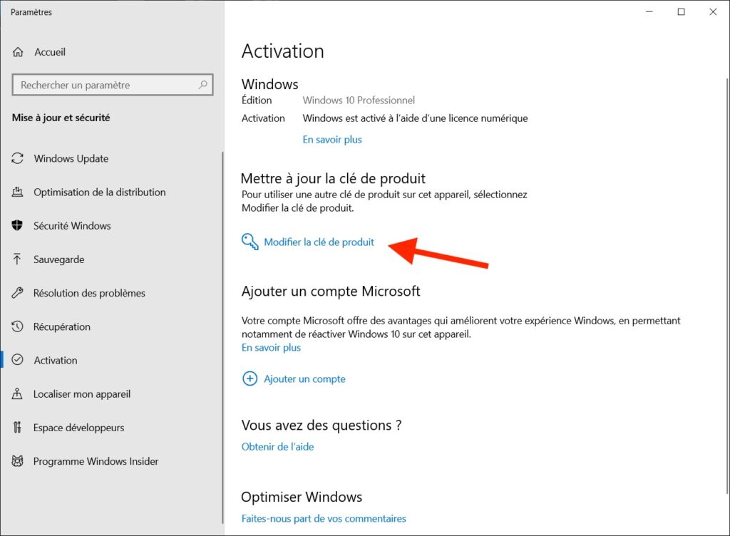Windows 10 : voici comment trouver votre clé de produit - Tech Advisor