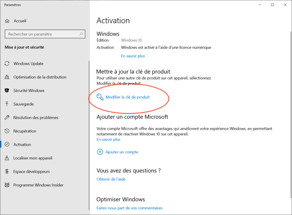 Clés de licence Windows 10 Famille - yeslicence