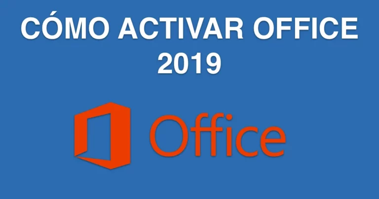 ¿Cómo ACTIVAR Office 2019?