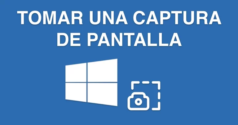 ¿Cómo hacer una CAPTURA DE PANTALLA en Windows 10?