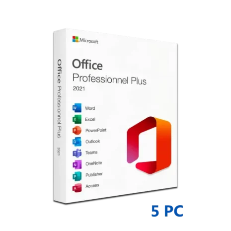 licence office 2021 pro plus 5pc