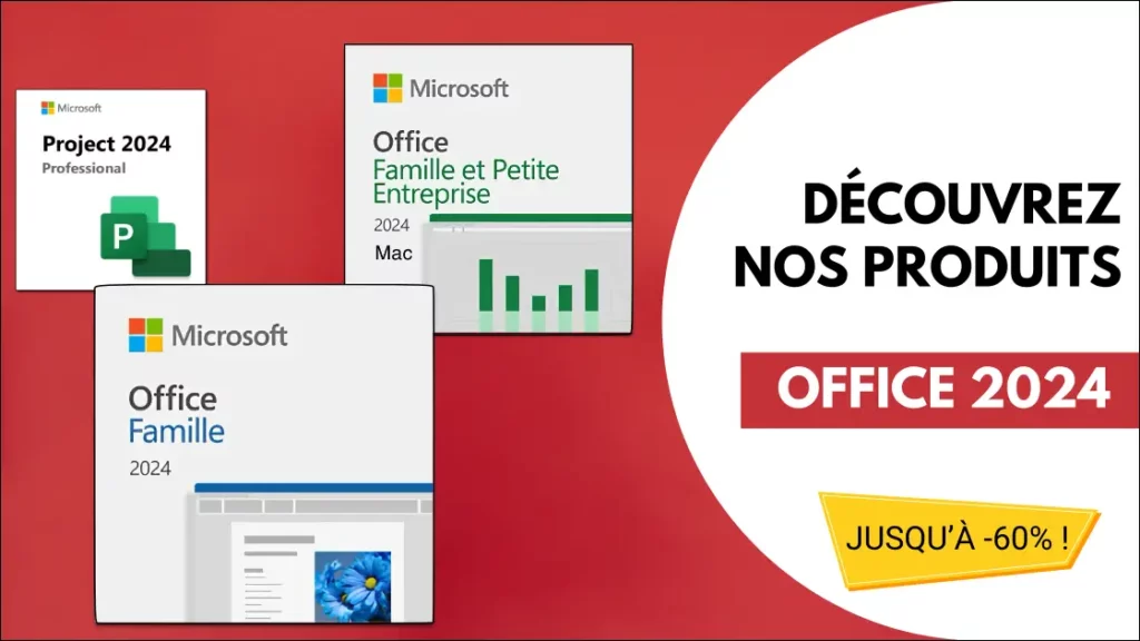 toutes les licences office 2024