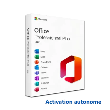 licence office 2021 pro plus activation autonome