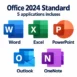 applications incluses office 2024 standard