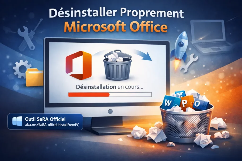 comment désinstaller proprement microsoft office