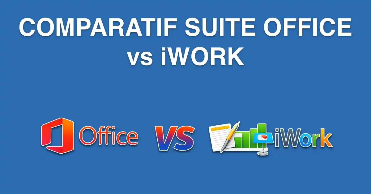 comparatif suite office vs apple iwork
