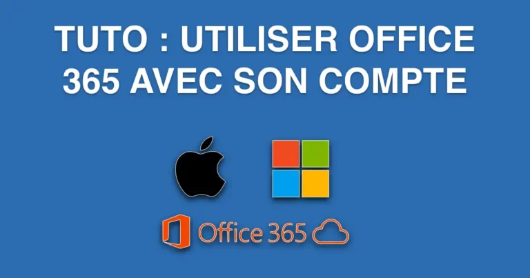 comment utiliser office 365 avec un login et mot de passe