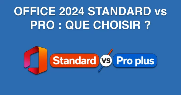 office 2024 standard vs pro que choisir